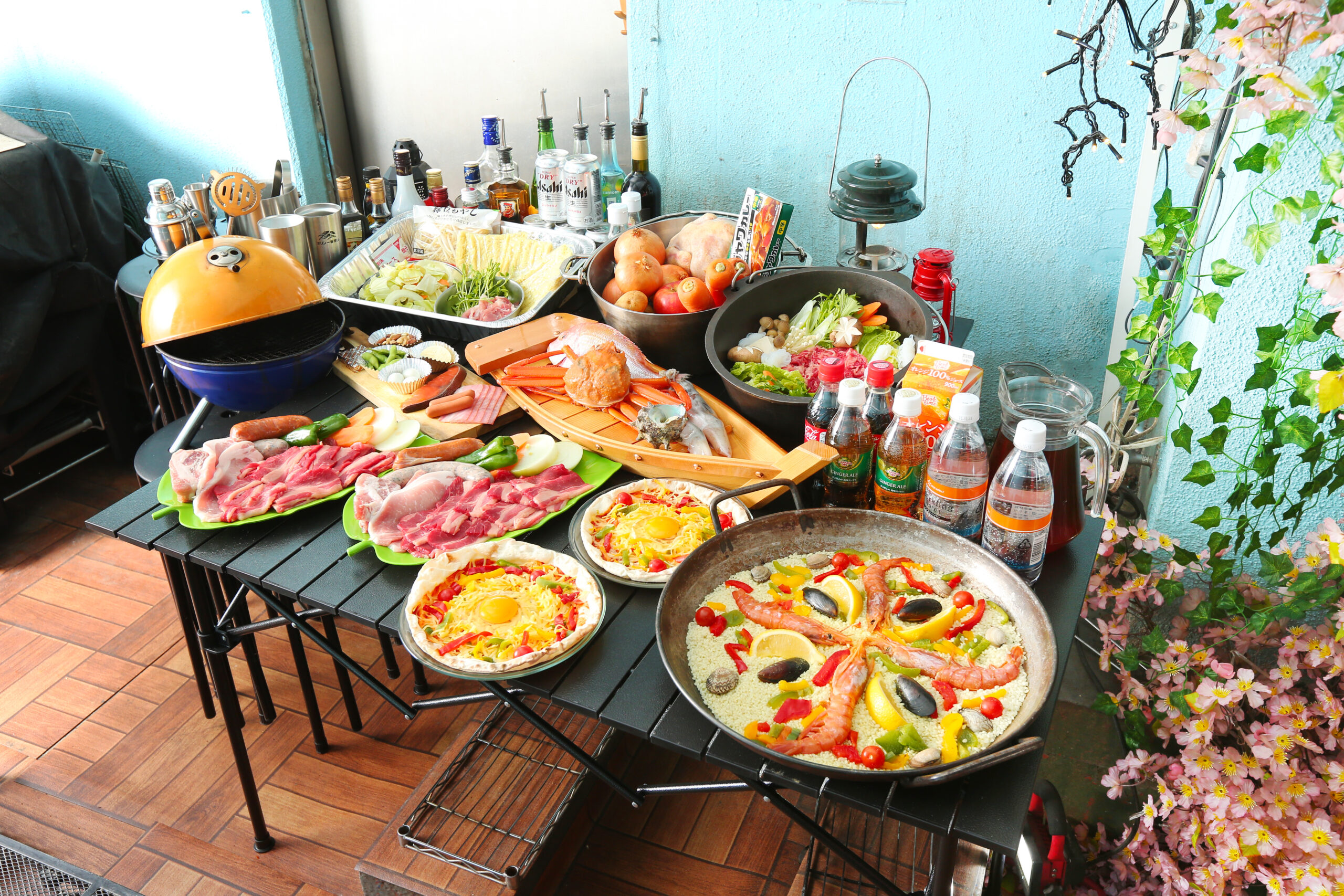 LARGE ROOM 手ぶらBBQの料理セット